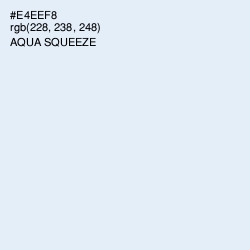 #E4EEF8 - Aqua Squeeze Color Image